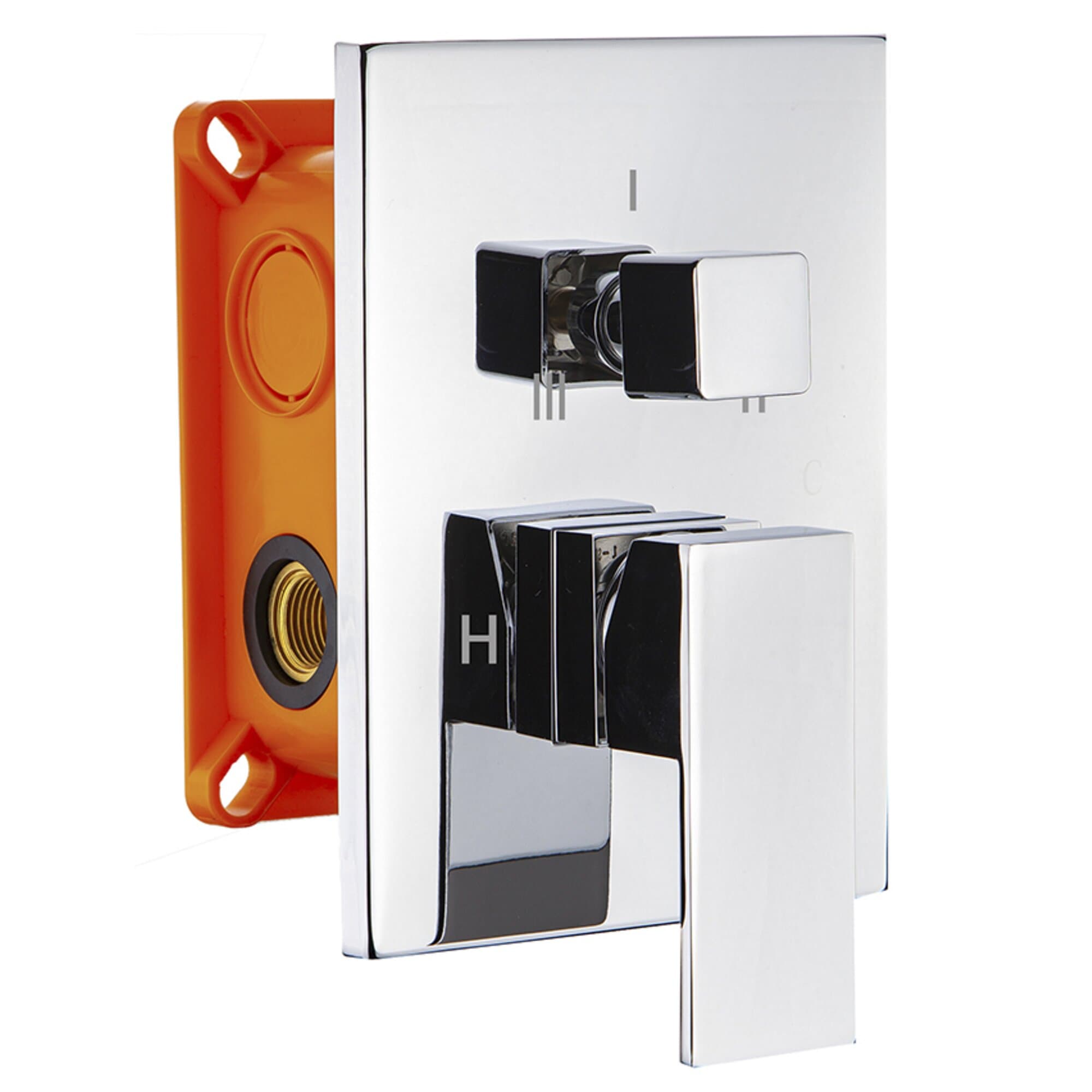 Miscelatore doccia incasso 3 vie