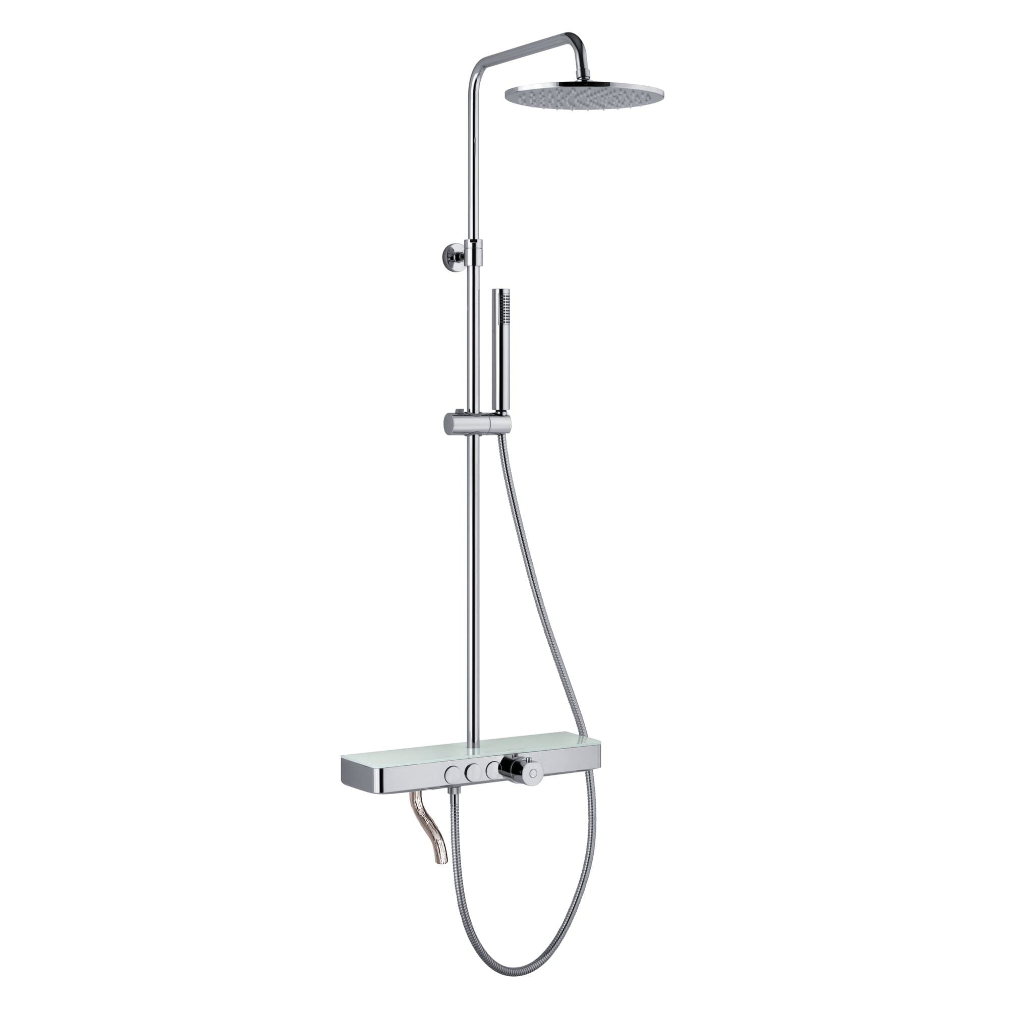 Colonna doccia tonda